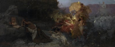 聖ジェロームの誘惑 作： Henryk Siemiradzki