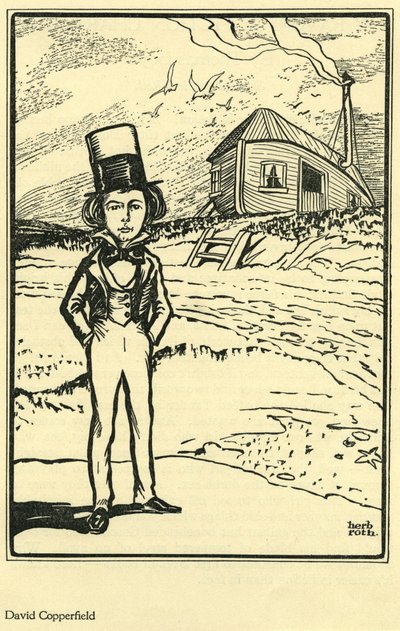 デイビッド・カッパーフィールド（トーマス・ボイド著『私の好きな小説の登場人物』より 作： Herb Roth