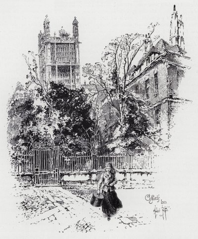 クリフォード・イン（彫刻 作： Herbert (after) Railton