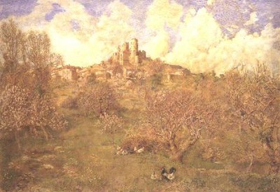 フランス、ヴァールの古城 作： Herbert Alexander