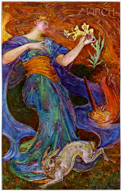 「マーチ」、1898 年。 作： Herbert Granville Fell