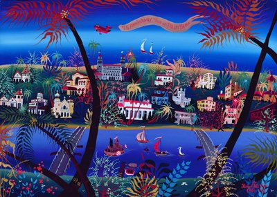 フロリダ州パームビーチ75周年 作： Herbert Hofer