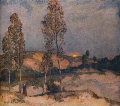 砂丘、Pas De Calais、c1900 作： Herbert Hughes Stanton