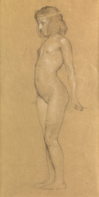 「栄光の雲」の研究、1898 作： Herbert James Draper