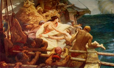 「ゴールデン・フリース」、1904年、1915年頃。 作： Herbert James Draper
