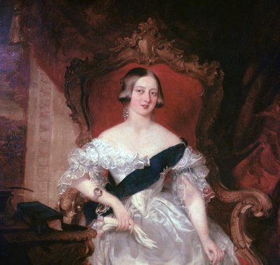 ビクトリア女王の肖像、1841年 作： Herbert Luther Smith