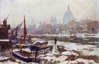 1895年の冬（カラーリトグラフ 作： Herbert Menzies (after) Marshall