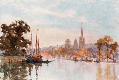 川からのルーアン 作： Herbert Menzies Marshall