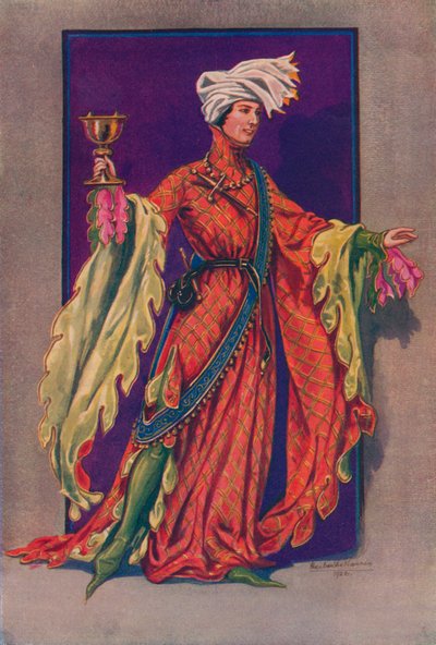 貴族。 14世紀末、1926年 作： Herbert Norris