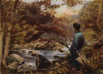 宮ノ下の秋（写真 作： Herbert Ponting