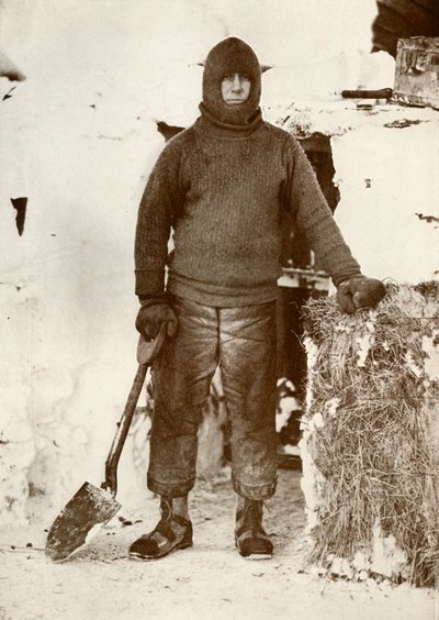1911年8月30日、1913年8月30日、安定ドアでキャプテンLEG Oates 作： Herbert Ponting