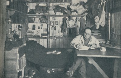 キャプテンRFスコット、RN、彼の日記、c1911、1936年に書いています。 作： Herbert Ponting