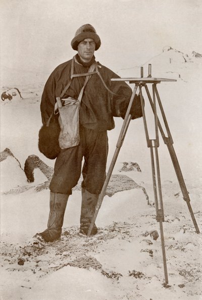 F.デベナム、1911年9月9日、1913年。 作： Herbert Ponting