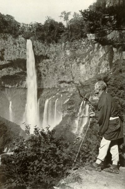 Kegon-No-Taki, 1910.  作： Herbert Ponting