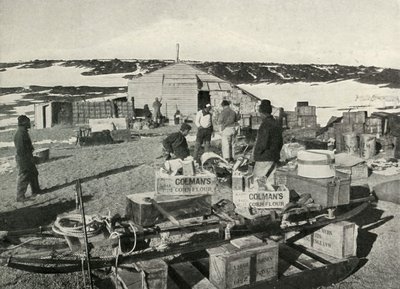 着陸から1週間後の情勢、1911年、1913年 作： Herbert Ponting