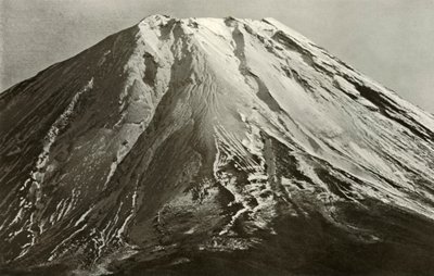 富士の紋章、1910年。 作： Herbert Ponting
