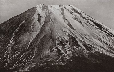 庄司のテレフォト「富士の山頂 作： Herbert Ponting