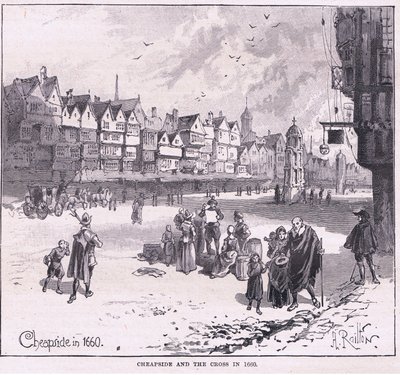 チープサイドAD 1660 作： Herbert Railton