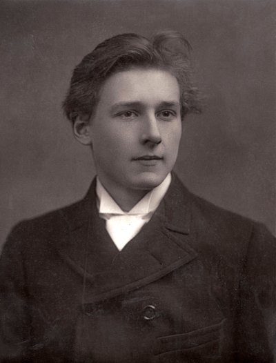 エドワード・ゴードン・クレイグ、1890年頃（写真） 作： Herbert Rose Barraud