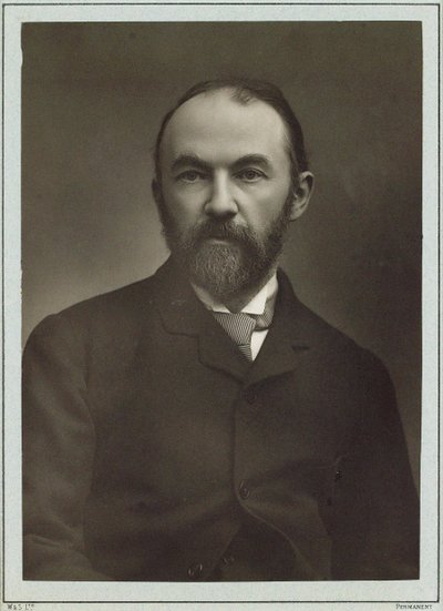 作家トーマス・ハーディの肖像（1840-1928年）。 作： Herbert Rose Barraud