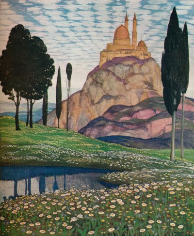 「クアルズバーグ」、c1926 作： Herbert Von Reyl Hanisch
