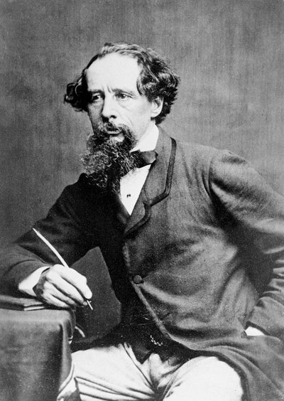 チャールズディケンズ、1861 作： Herbert Watkins
