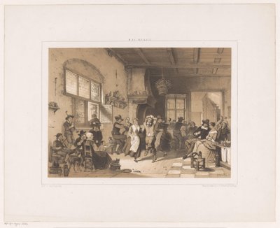 旅館の舞踊団 作： Herman Frederik Carel ten Kate