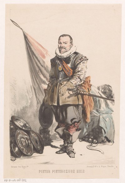 Pieter Pieterszoon Hein (オブジェクトのタイトル) 作： Herman Frederik Carel ten Kate