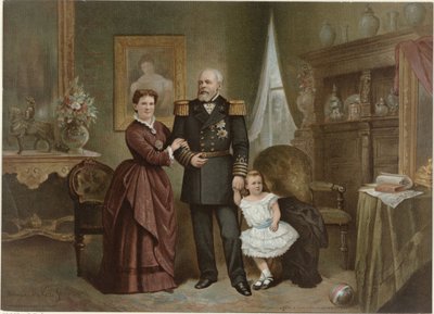 オランダ王ウィリアム 3 世、オランダ摂政女王エマ、オランダ女王ヴィルヘルミナの肖像 作： Herman Frederik Carel ten Kate