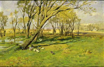 ニュージャージー州ハッケンサック、フィッシャーズ・ポンド 作： Herman Hartwich