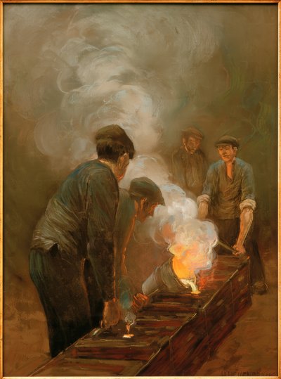 銅鋳造所 作： Herman Heijenbrock