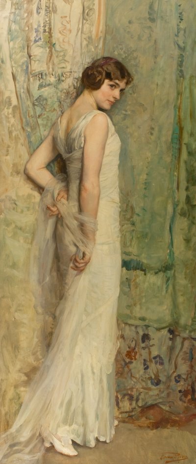 ジュネス、1920年頃（キャンバスに油彩） 作： Herman Richir