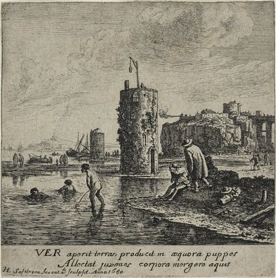 春 作： Herman Saftleven