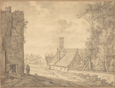 村の風景 作： Herman Saftleven
