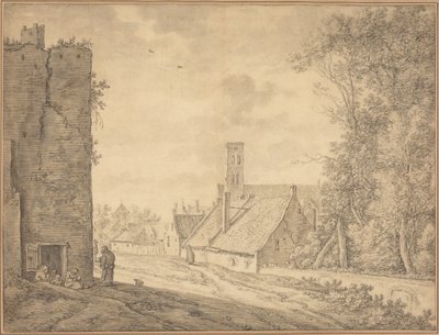 村の風景 作： Herman Saftleven