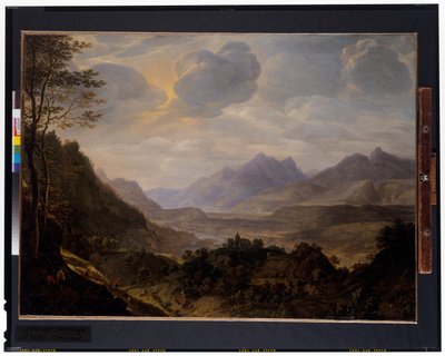 広大なライン川の風景 作： Herman the Younger Saftleven