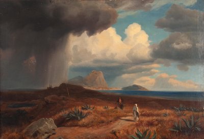 リュウゼツランと雲海 作： Hermann Freiherr von Königsbrun
