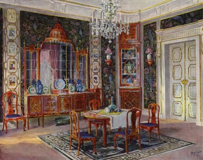 ダイニングルーム（カラーリソ） 作： Hermann Gerson