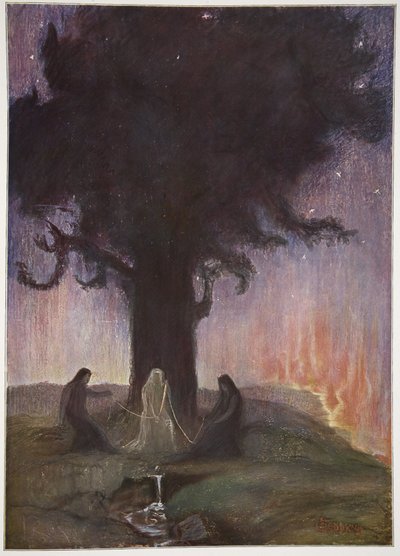 ノルン、1906 作： Hermann Hendrich