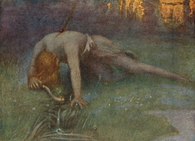 ジークフリートの死 作： Hermann Hendrich