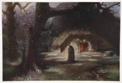 2人は愛情のこもった抱擁で再会しました、1906年 作： Hermann Hendrich