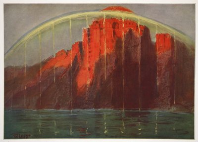 ヴァルハラ、1906 作： Hermann Hendrich