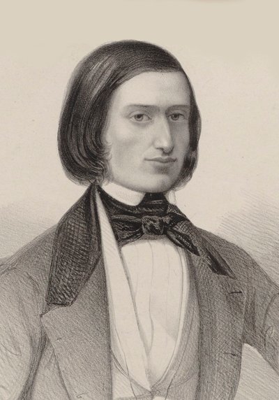 ジャック・オッフェンバッハの肖像 1819-1880, 1846. 作： Hermann Raunheim