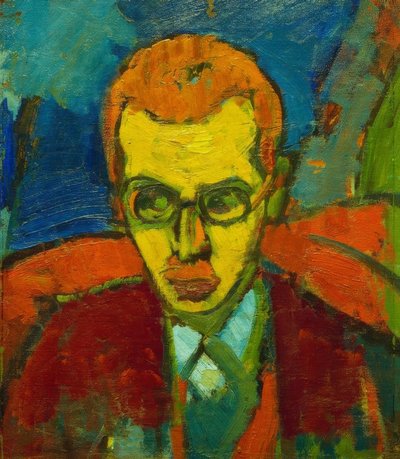 イッテンの肖像 作： Hermann Stenner
