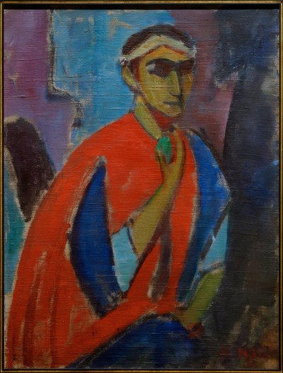 コスチュームの自画像（ローマ人） 作： Hermann Stenner