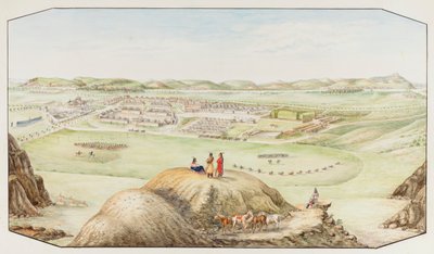 フォート キーオ、モンタナ準州、カリフォルニア州。 1877-1881。 作： Hermann Stieffel