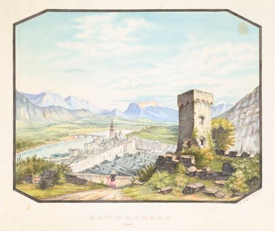 チロル州ラッテンベルク 作： Hermann Stieffel