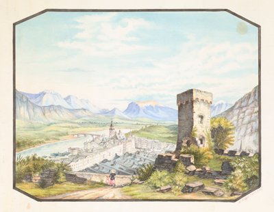 ラッテンバーグ、チロル、カリフォルニア州。 1858-1882。 作： Hermann Stieffel