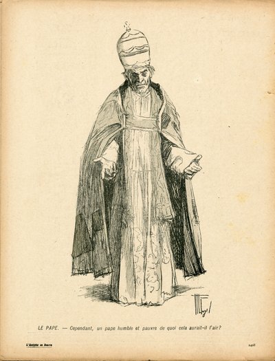The Butter Plate, number 143, Satirical in B&W 作： Hermann Vogel