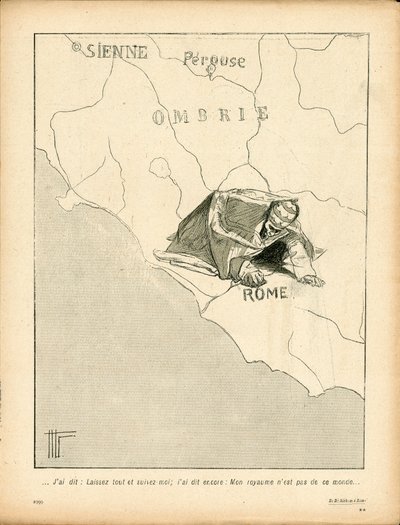 The Butter Plate, number 143, Satirical in B&W 作： Hermann Vogel